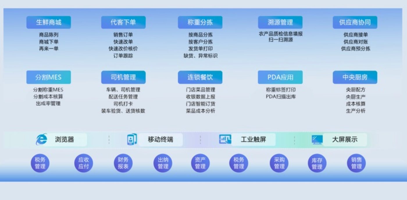 金蝶星空AI生鲜配送数字化